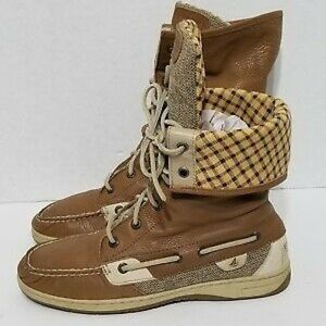 Sperry Top-Sider Womens Brown Leather boots